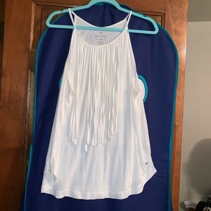 Fringe tank top